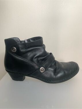 Rieker Black Ankle Boot 41